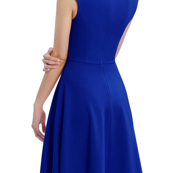 CHELSEA ROSE, CERULEAN FLARE DRESS,  SIZE: 14 - Picture 2 of 10